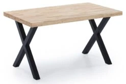 Table à Manger Fixe X-LOFT Bois De Chêne