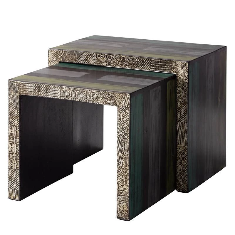 Tables D’appoint Goa III (lot De 2) 7 Tables D’appoint Goa III (lot De 2) – Image 5