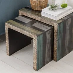 Tables D’appoint Goa III (lot De 2) 28 Tables D’appoint Goa III (lot De 2) -Mobilier De Maison 1000117592 191213 11390100041 DETAILS P000000001000117592