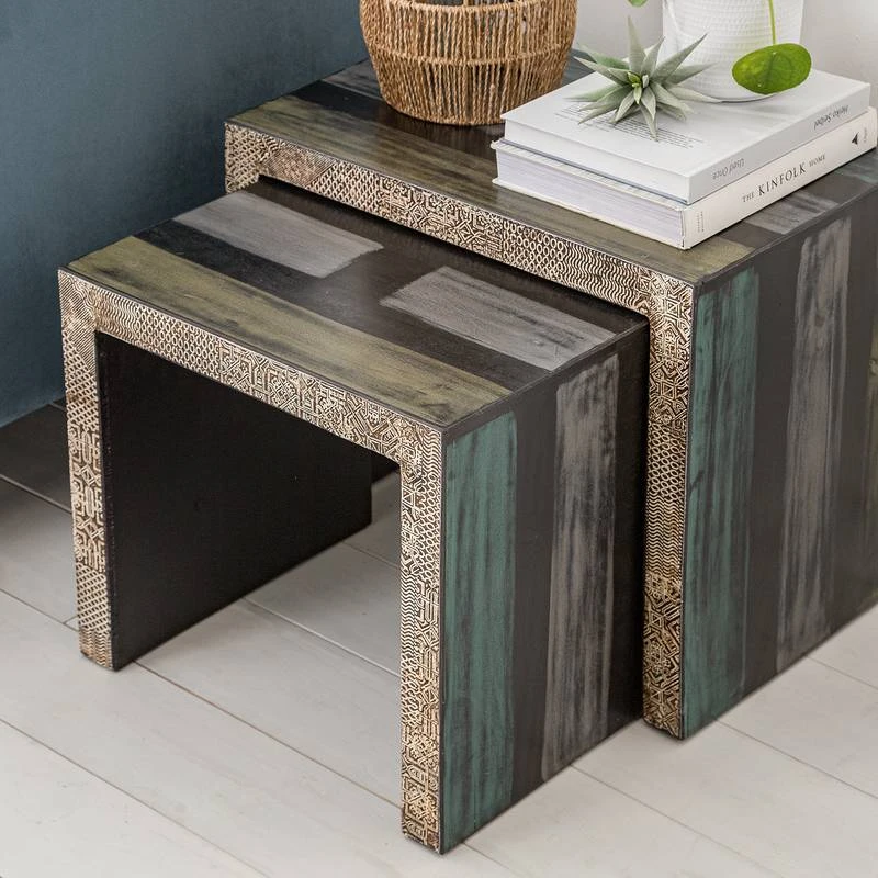 Tables D’appoint Goa III (lot De 2) 15 Tables D’appoint Goa III (lot De 2) – Image 13