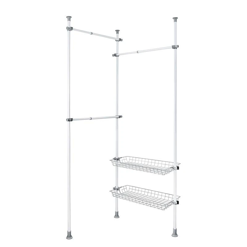 Wenko Penderie Télescopique Herkules Duo 3 Wenko Penderie Télescopique Herkules Duo