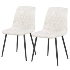 Chaises Capitonnées Trevo II (lot De 2)