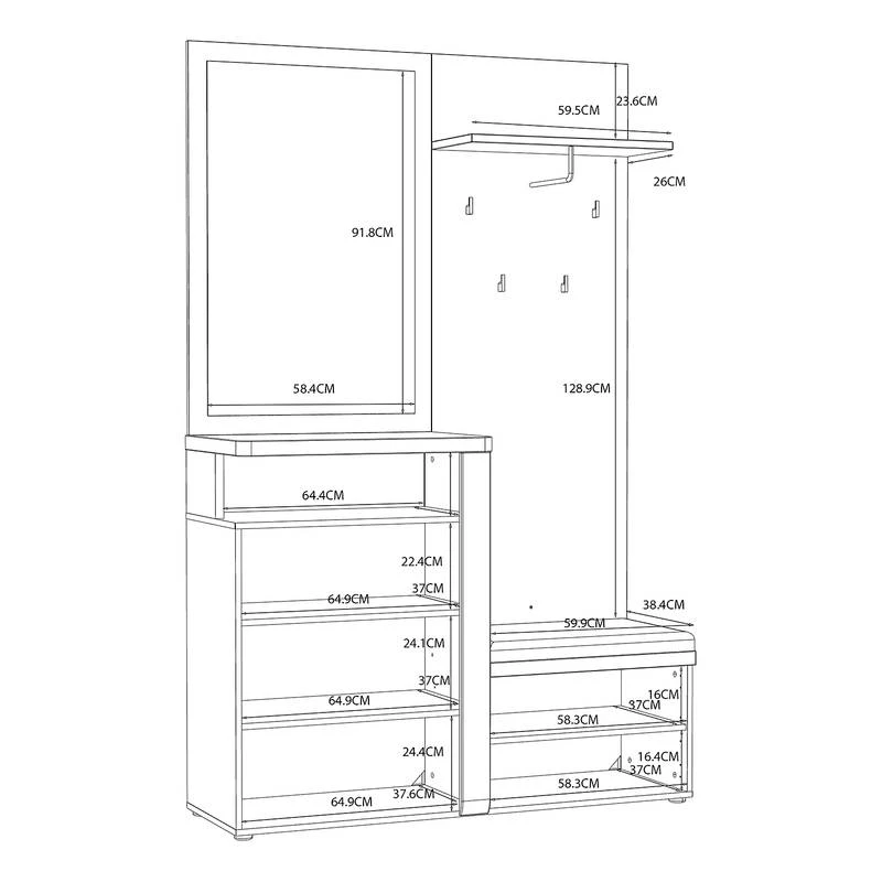 Ensemble D’entrée Compact Troi 9 Ensemble D’entrée Compact Troi – Image 7