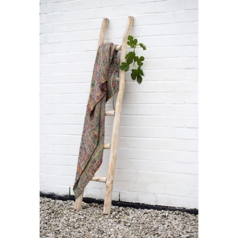 Echelle Décorative En Teck - TO THE TOP 4 Echelle Décorative En Teck - TO THE TOP – Image 2