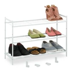 Étagère à Chaussures Empilable 3 Niveaux -Mobilier De Maison 36f7b49f847d487391c2ee03e1b56771