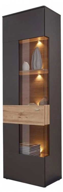 Colonne Vitrine 1 Porte Ouverture Gauche