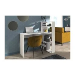 Bureau Blanc Avec étagère Mister 8 Bureau Blanc Avec étagère Mister -Mobilier De Maison 417f45d53574463baccf252814b294a7