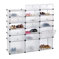 Meuble à Chaussures 18 Compartiments 41 Meuble à Chaussures 18 Compartiments -Mobilier De Maison 4a9def71d87449109d853b969d67f4a1