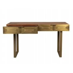 Console 2 Tiroirs En Bois Or 14 Console 2 Tiroirs En Bois Or -Mobilier De Maison 4c6d2ef9617d4b8b8202922634e8116f