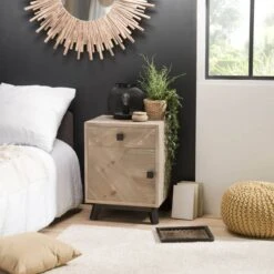 Chevet 1 Tiroir 1 Porte 13 Chevet 1 Tiroir 1 Porte -Mobilier De Maison 587228ebfccc4b02bc426fcee166ead9