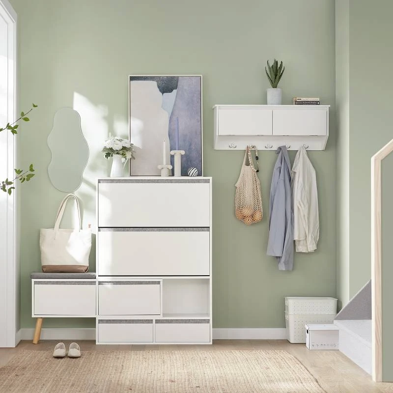 Meuble à Chaussures FSR134-W 4 Meuble à Chaussures FSR134-W – Image 2