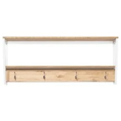 Étagère Polyg. Portemanteau 120cm Blanc 9 Étagère Polyg. Portemanteau 120cm Blanc -Mobilier De Maison 6671881bd0e244a69b41fa26876b5979