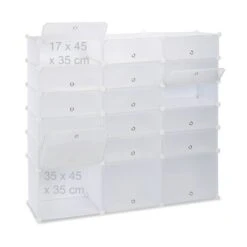 Meuble à Chaussures 18 Compartiments 35 Meuble à Chaussures 18 Compartiments -Mobilier De Maison 6869d09430b34b98ba4254337103d6a4