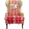 Fauteuil Wing Patchwork 2 Fauteuil Wing Patchwork -Mobilier De Maison 6ec3eb4cc7b542a58e0cdcccd90fd10e