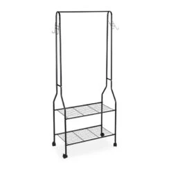 Penderie à Roulettes Avec étagères 19 Penderie à Roulettes Avec étagères -Mobilier De Maison 81cbf62e66d54f39a971bc1c5117d590