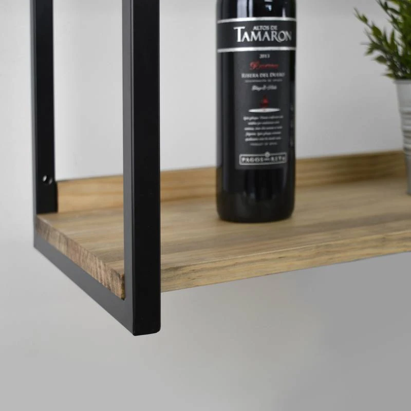 Étagère Murale Double Icub 30X160x48h.cm 5 Étagère Murale Double Icub 30X160x48h.cm – Image 3