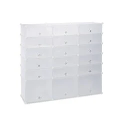 Meuble à Chaussures 18 Compartiments 39 Meuble à Chaussures 18 Compartiments -Mobilier De Maison 88867bd1890a4ec8811049ed7481ab0e