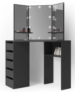 Coiffeuse Arielle Blanc/sonoma & LED 37 Coiffeuse Arielle Blanc/sonoma & LED -Mobilier De Maison 99bf6e09119549faa5ba65e3a0a88606.cropped 108 34 785 964.processed