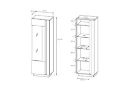 Armoire Vitrine ARCO 60W LED 18 Armoire Vitrine ARCO 60W LED -Mobilier De Maison a587093f807444099cdfea8d67a27cc3