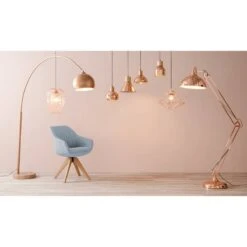 Chaise à Accoudoirs Ermelo I 24 Chaise à Accoudoirs Ermelo I -Mobilier De Maison armlehnenstuhl ermelo drehbar webstoff eiche massiv hellblau 4768116