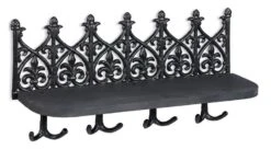 Panneau à Clés Antique Avec étagère