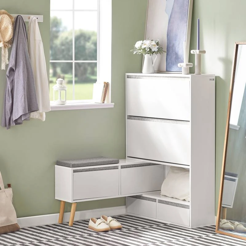 Meuble à Chaussures FSR134-W 6 Meuble à Chaussures FSR134-W – Image 4