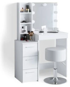 Coiffeuse Meryl Blanc & Tabouret Et LED 13 Coiffeuse Meryl Blanc & Tabouret Et LED -Mobilier De Maison c91e5bb2427d489d97e0dd4a635ac583.cropped 85 79 718 892.processed