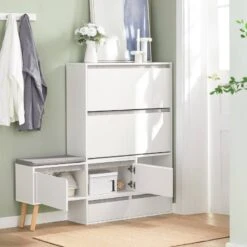 Meuble à Chaussures FSR134-W 14 Meuble à Chaussures FSR134-W -Mobilier De Maison cf6ec69ebb3c40708add8a6f9d0d2c0a