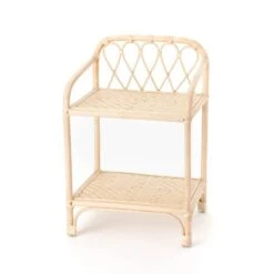 Amadeus Bout De Canapé En Rotin Et Bambou Xx