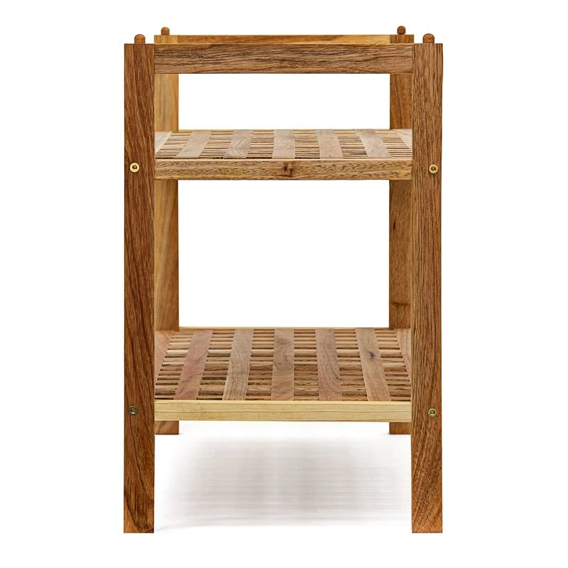 2x Étagères à Chaussures Armoire Noyer 7 2x Étagères à Chaussures Armoire Noyer – Image 5