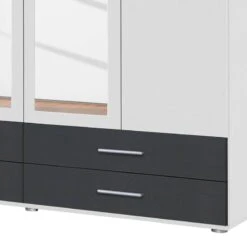 Armoire Rasant-Extra I 35 Armoire Rasant-Extra I -Mobilier De Maison drehtuerenschrank rasant extra i alpinweiss anthrazit 168 cm 4 tuerig 2 spiegeltueren 2671898