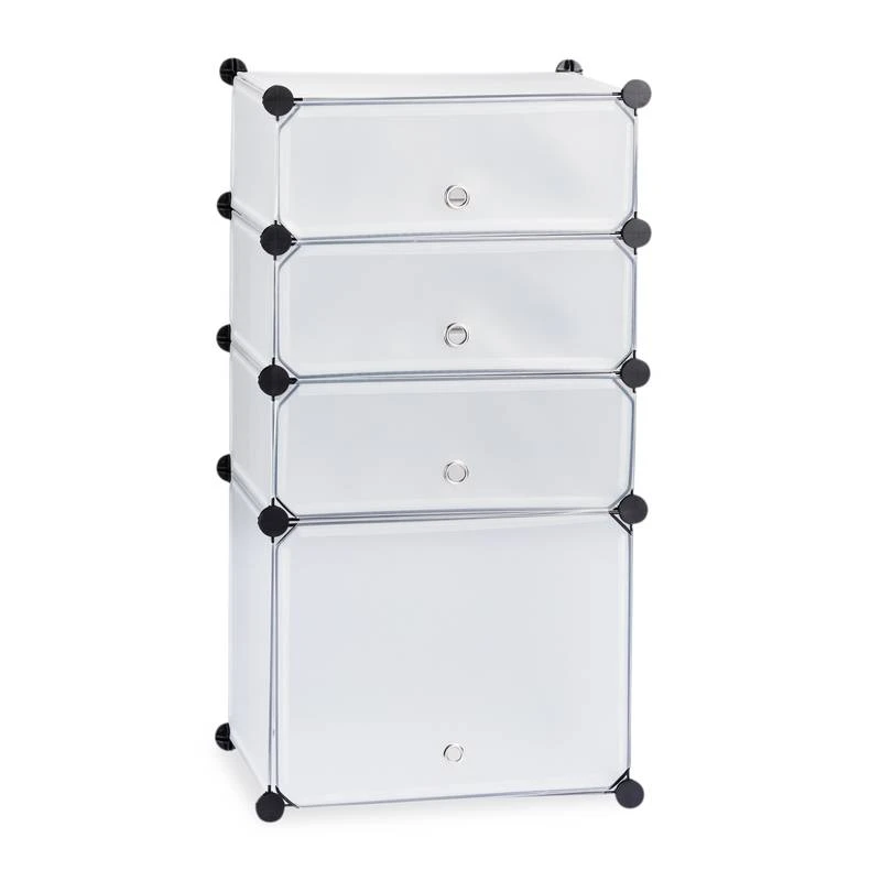 Meuble à Chaussures Avec 4 Casiers 3 Meuble à Chaussures Avec 4 Casiers