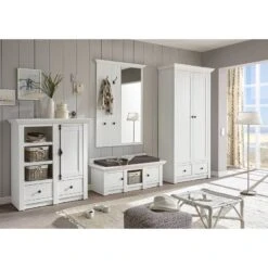 Panneau Porte-manteaux Geestland 10 Panneau Porte-manteaux Geestland -Mobilier De Maison garderobenpaneel geestland pinie weiss dekor 4486412